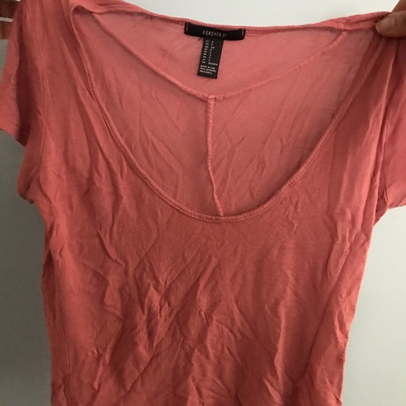 Short sleeve top with built in choker - Picture 1 of 1